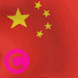 China Country Flag Elgato Streamdeck und Loupedeck animierte GIF Symbole Tastenschaltfläche Hintergrundbild